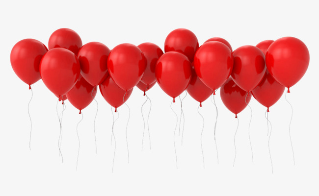 red balloons